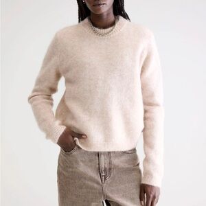 Bellerose Auron Slim Sweater Kid Mohair Blend XS